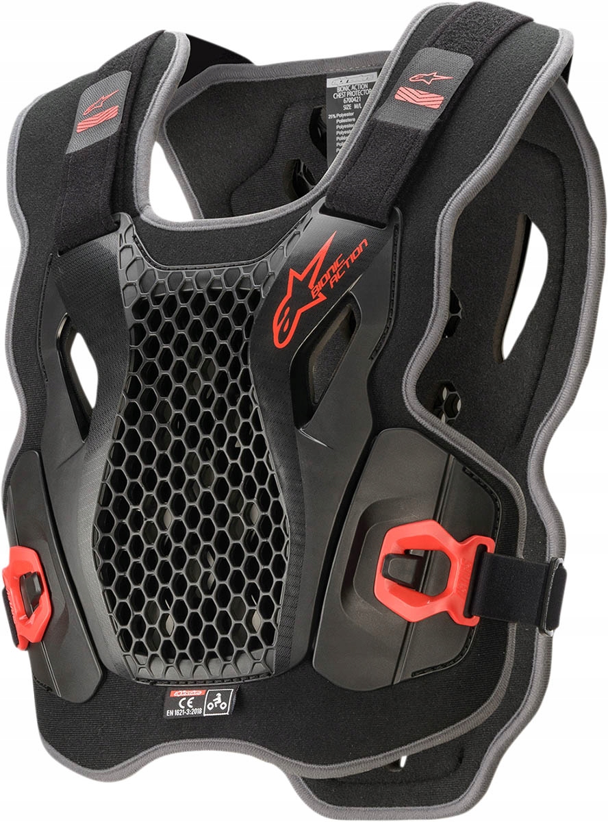 BUZER Hrudný štít brnenie AlpineStars BIONIC ACTION XL/XXL