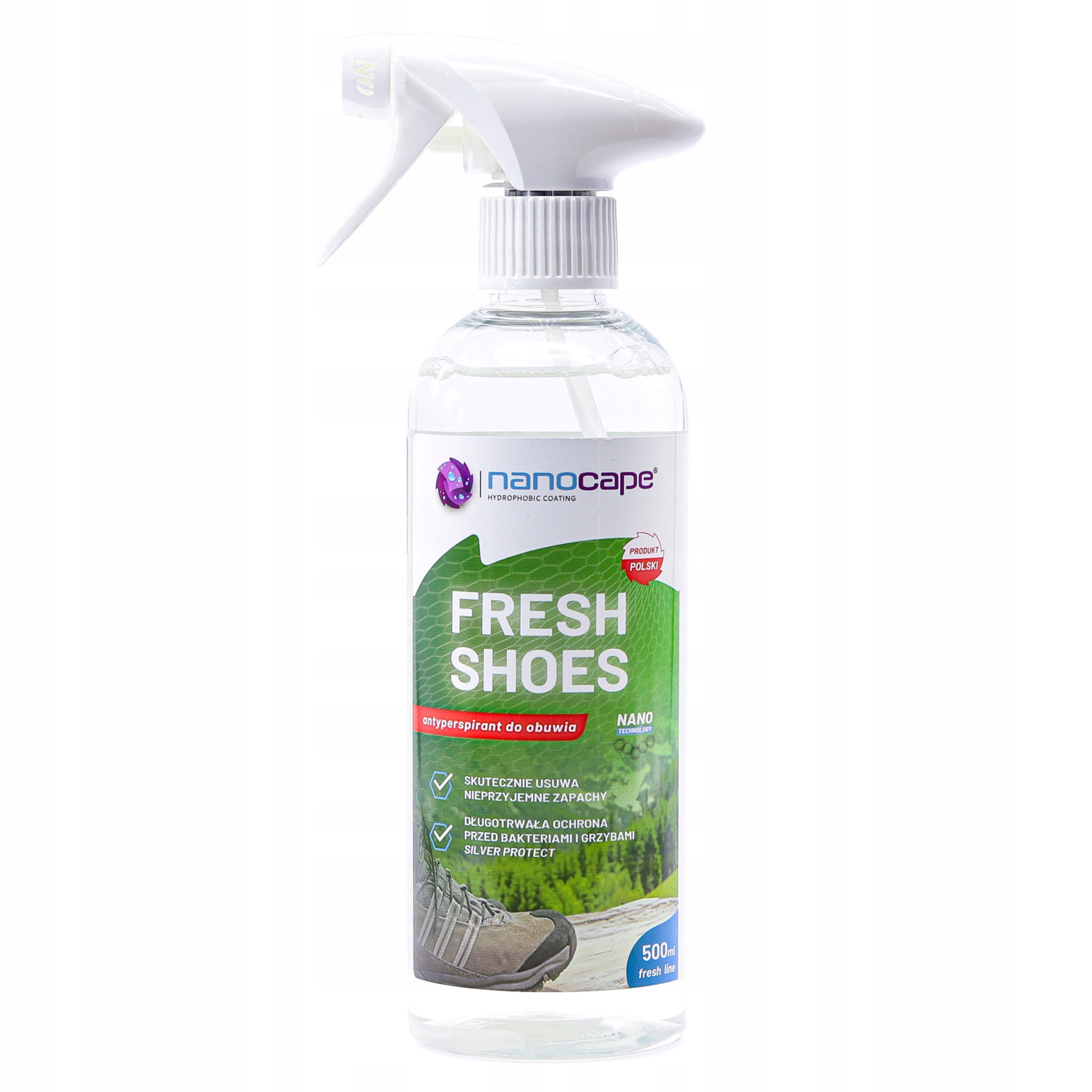 

Nanocape Fresh Shoes odświeżacz butów obuwia 500ml