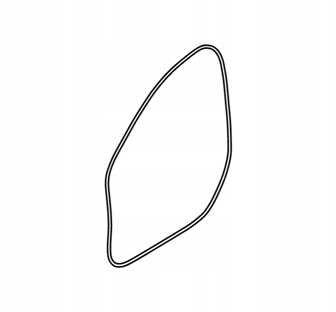 Uszczelka drzwi przednich Volvo S90 31108793