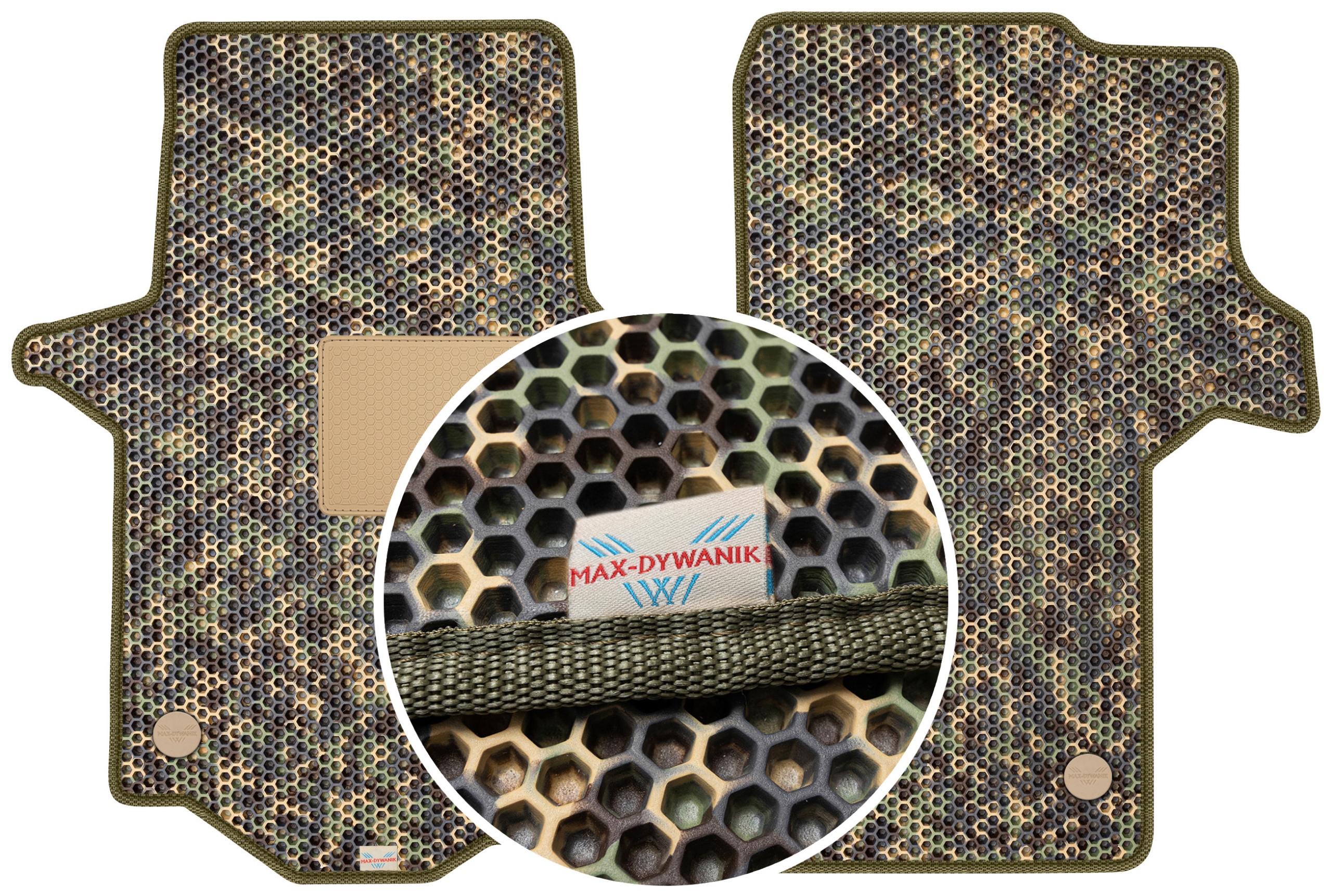 Vw Crafter II 2os 2016- Gumové rohože do auta Eva Moro