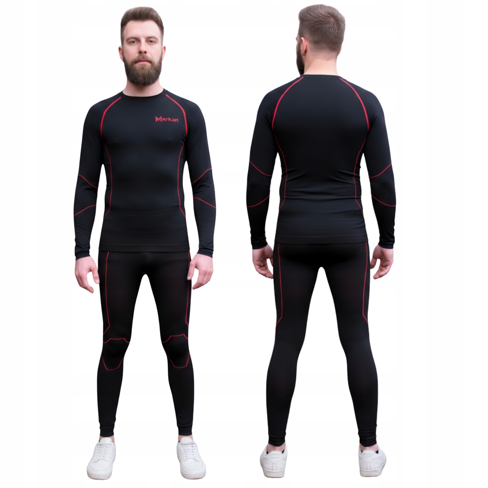 Pánské Termoprádlo Termoaktivní Zateplené Oblečení na Zimu Sada