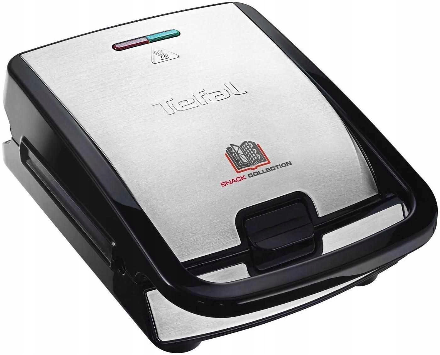 Tefal SW854D16 Snack Collection 4v1 toustovač, 700 W, vyměnitelné…