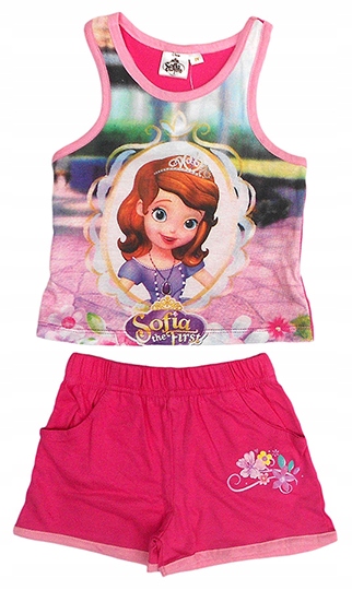 

Disney Komplet spodenki t-shirt Wysokość Zosia 116