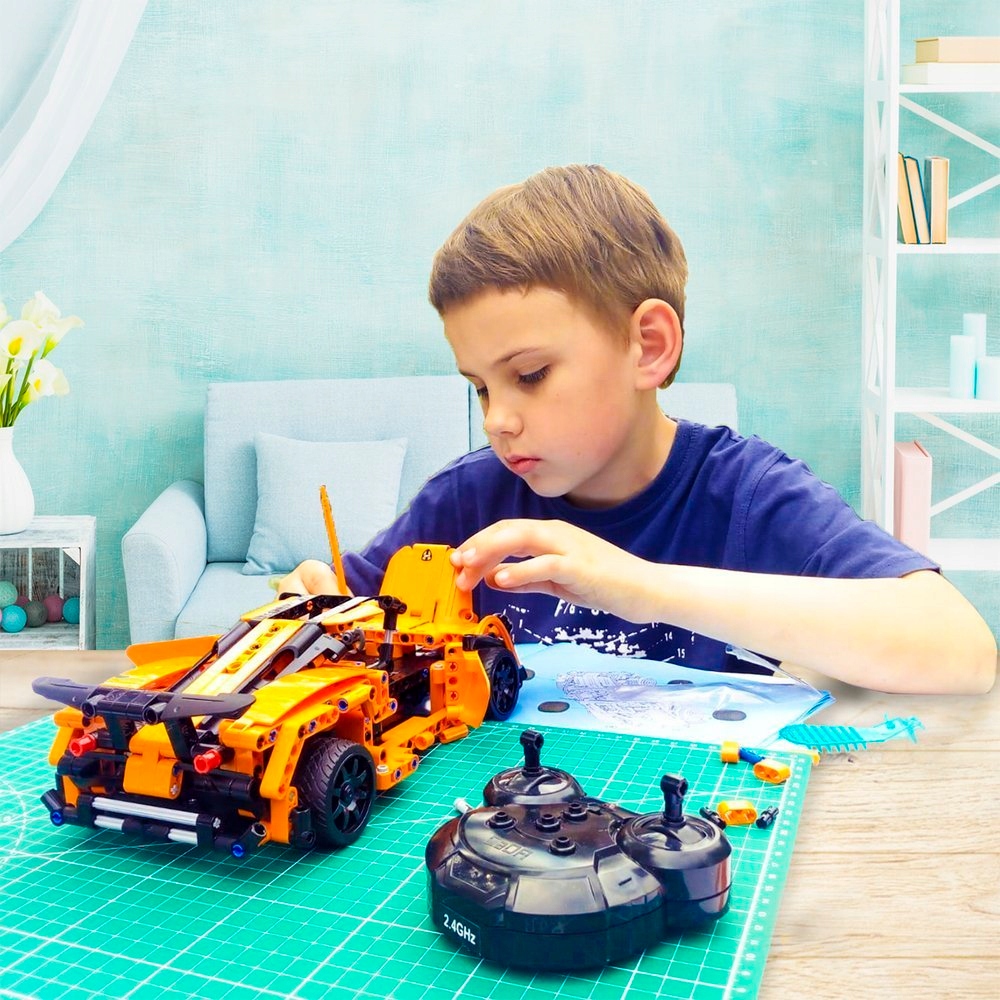 Klocki CaDa PORSCHE RC zdalnie sterowane + PILOT Płeć chłopcy