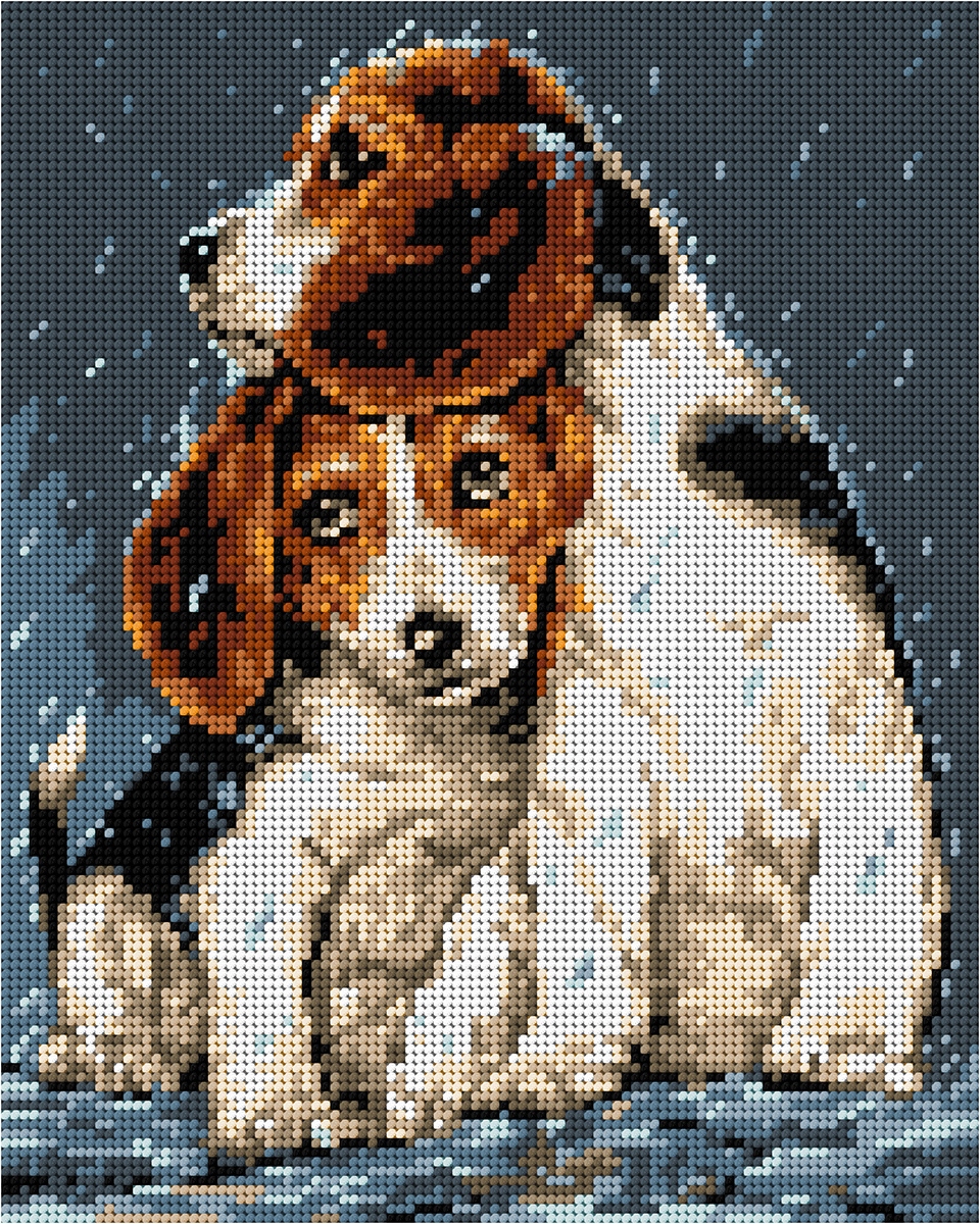 Vyšívací sada kanva Mulina 24*30cm 6033