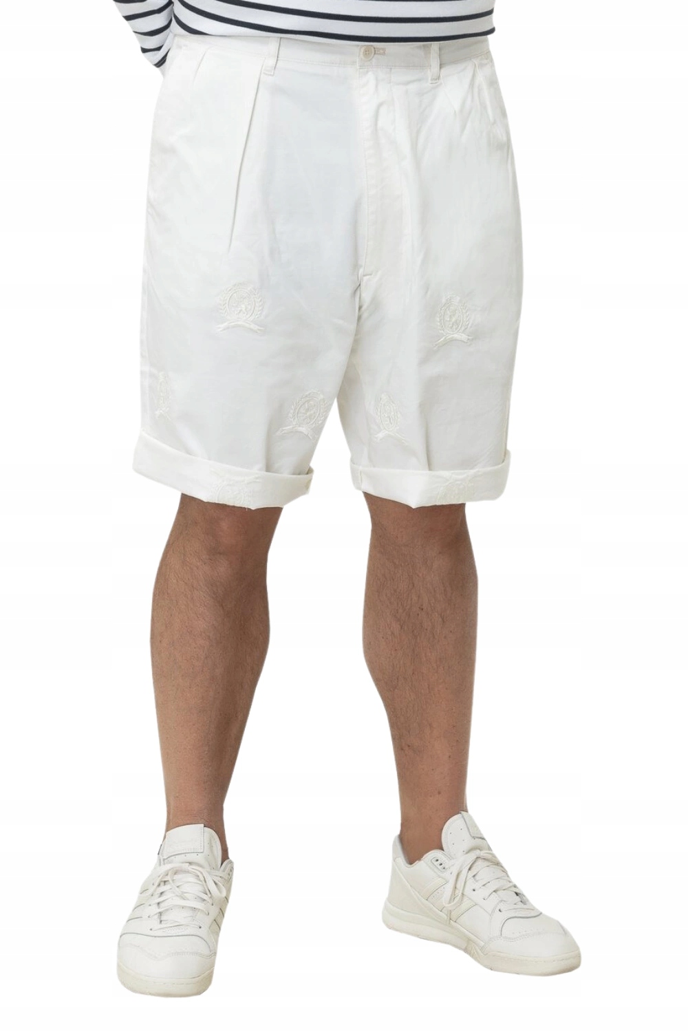 Kraťasy bermudy bílé Hilfiger Collection krátké kalhoty vel. 34