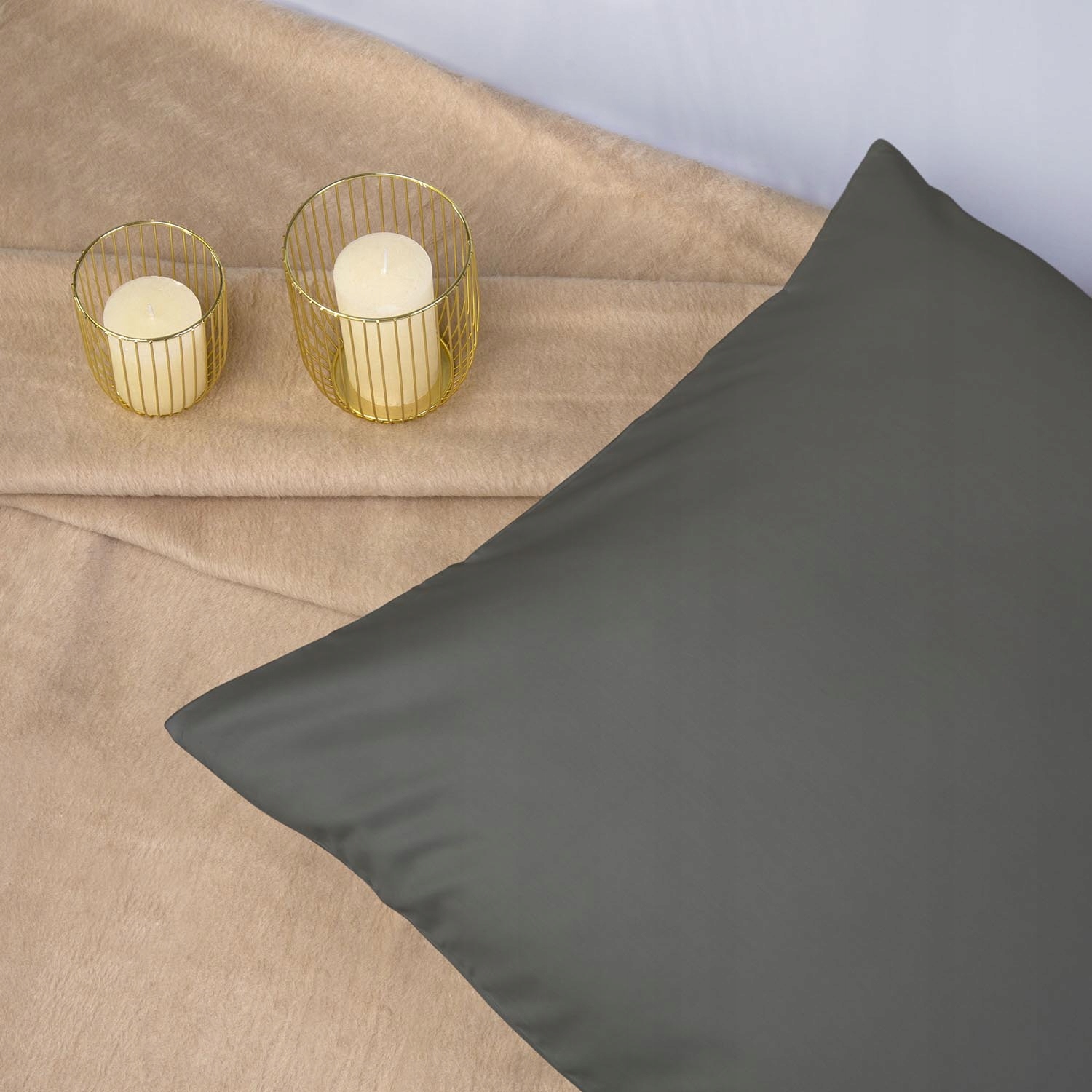 Poszewka na poduszkę BAWEŁNA SATYNOWA 50x70 SZARA Kod producenta 5904988432004