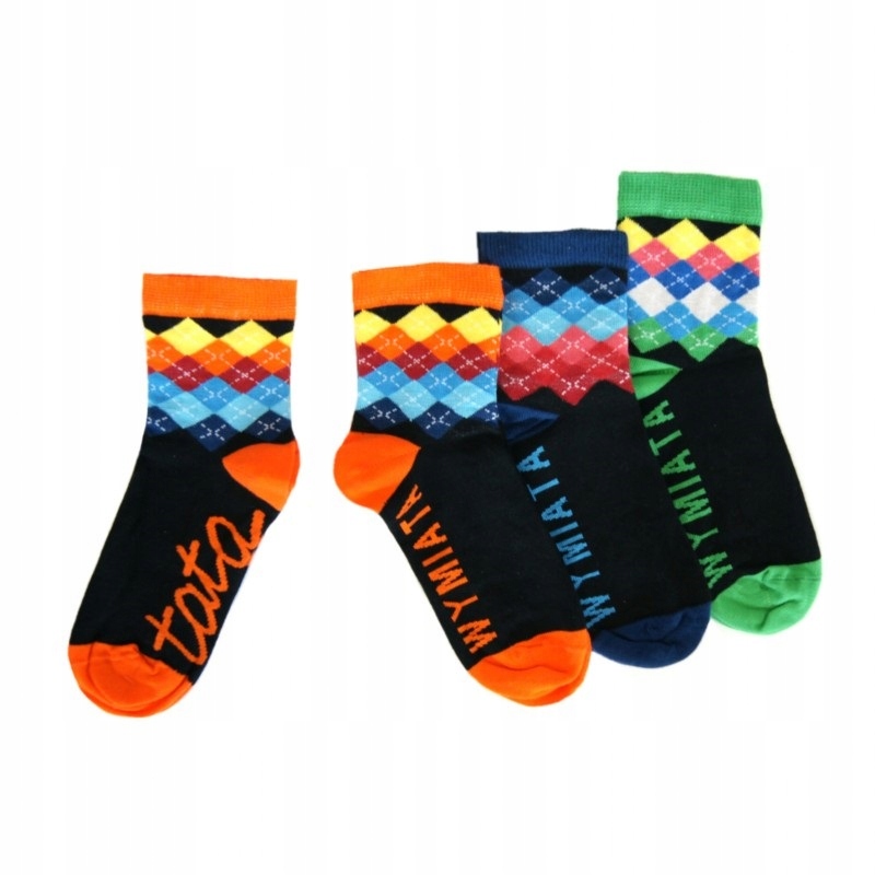 

Moraj Skarpety Dziecięce Tata Wymiata 3-PARY 27-30