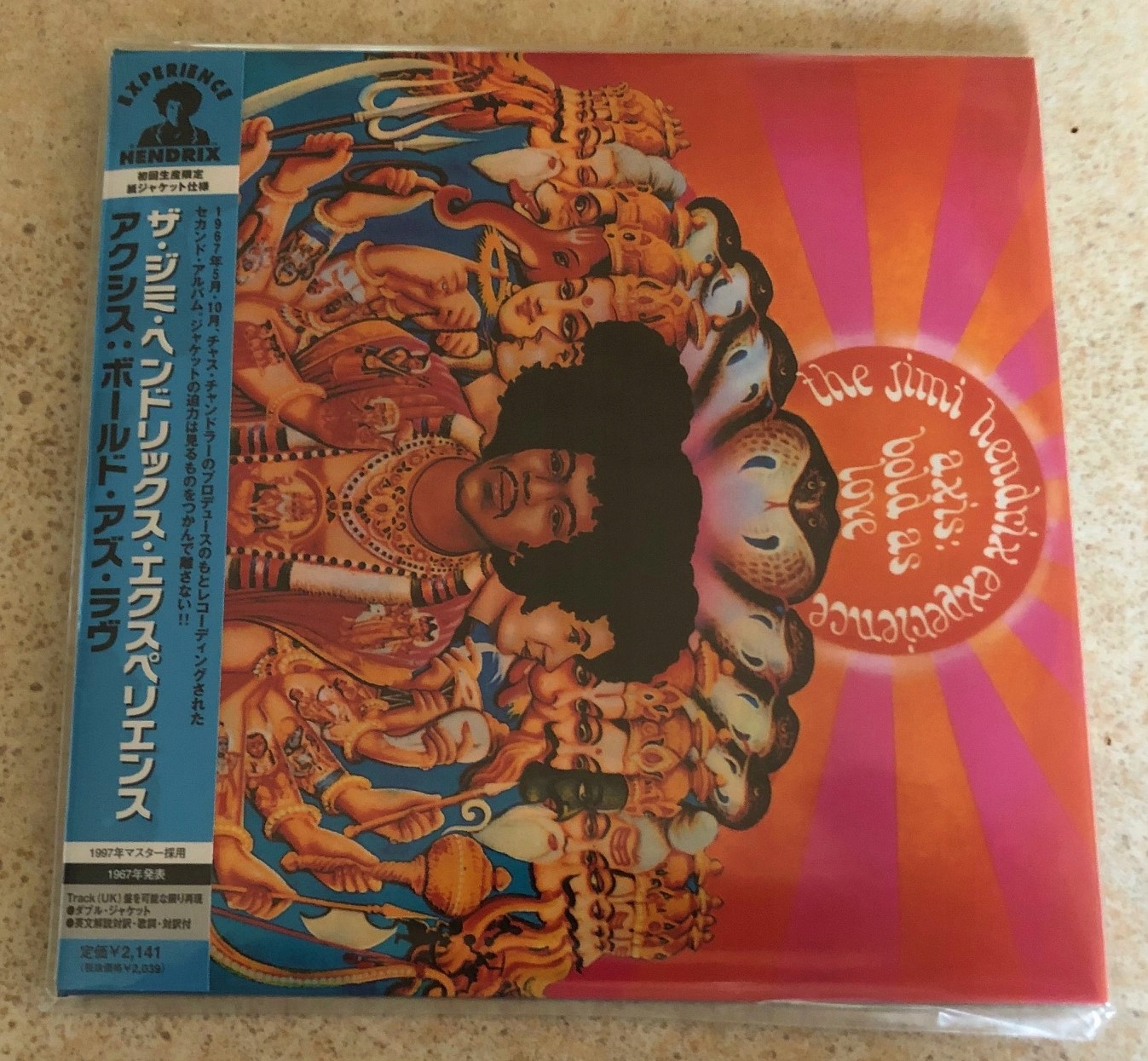 Jimi Hendrix Axis Bold As Love Mini LP JAPAN Folia 13500247930 Sklepy