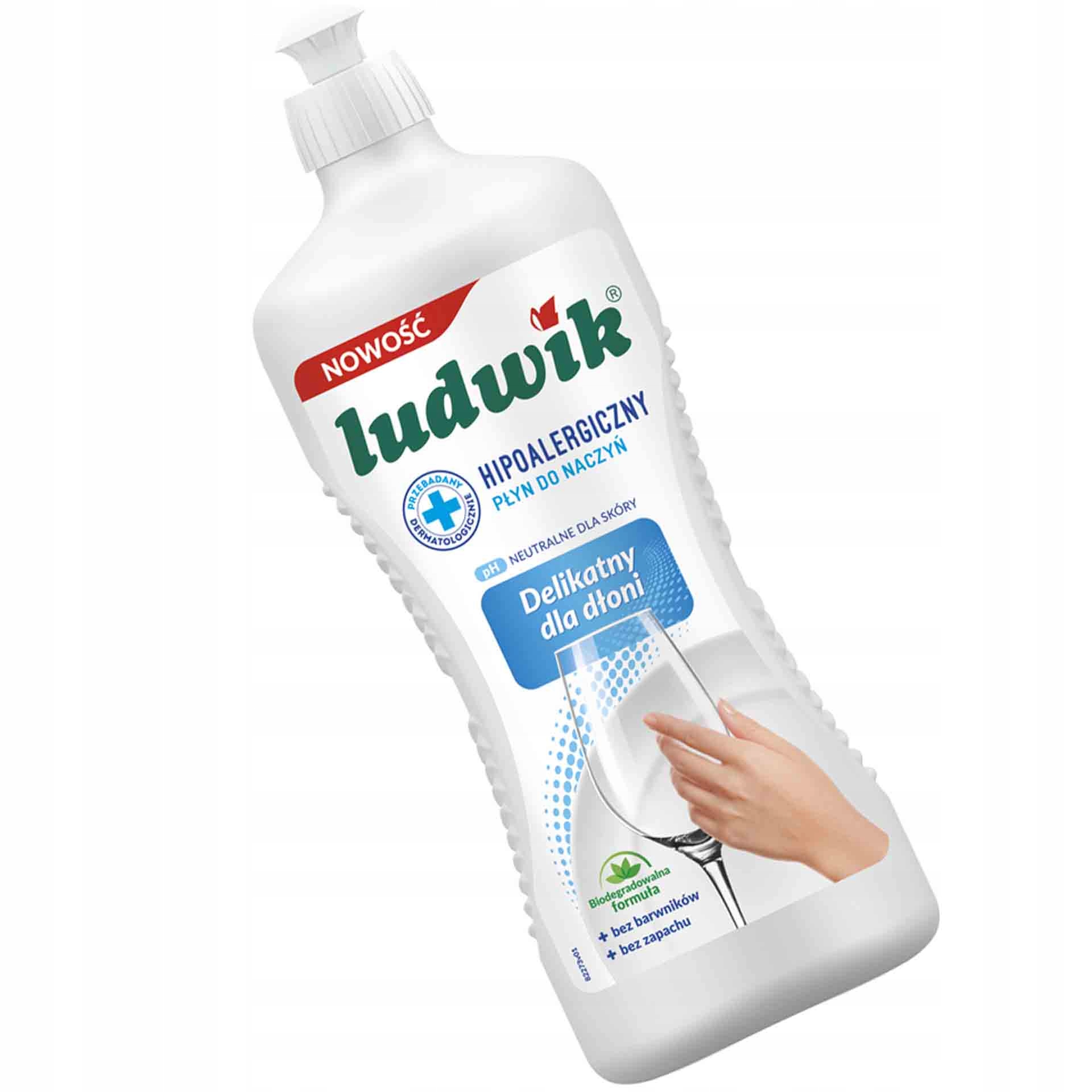 

Ludwik Płyn Do Naczyń 900 g Hipoalergiczny