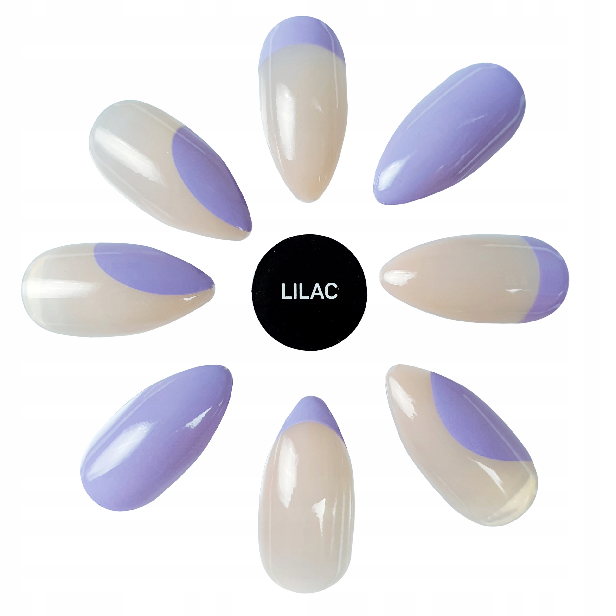 SZTUCZNE PAZNOKCIE TIPSY PRIMARK PS... LILAC ..