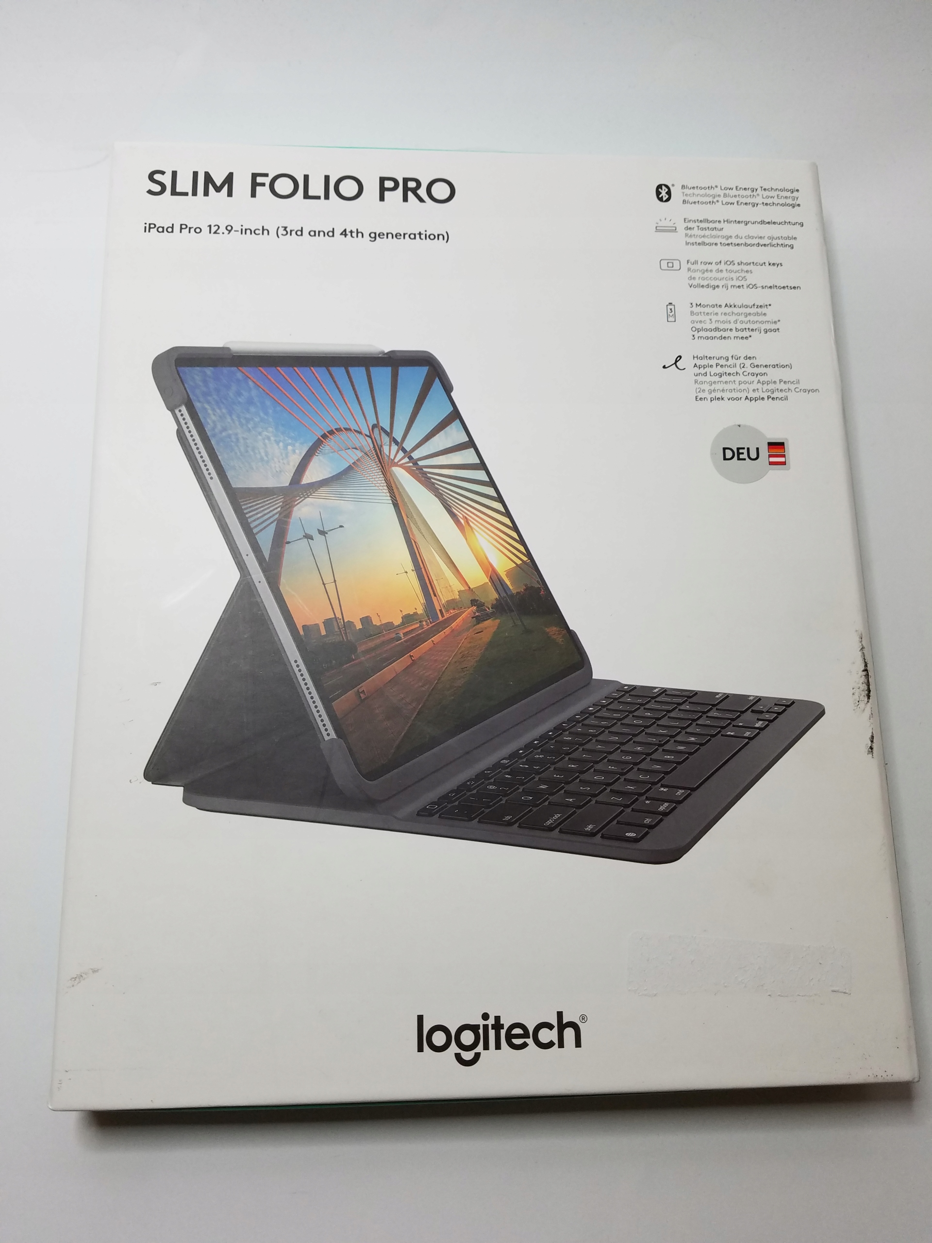 Klawiatura Logitech Slim Folio Pro