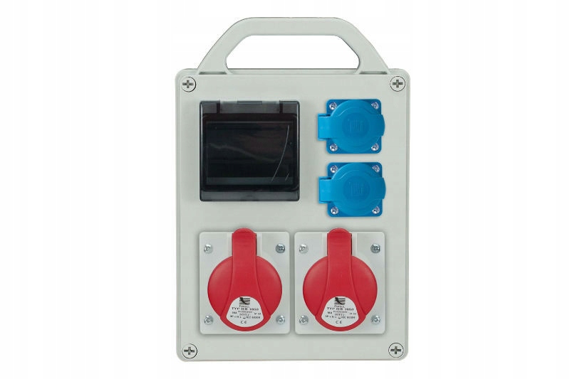 Přenosný rozvaděč 4-mod. 2x16A/5P 2x250V IP44 B.r-box 240R Pawbol 1702R