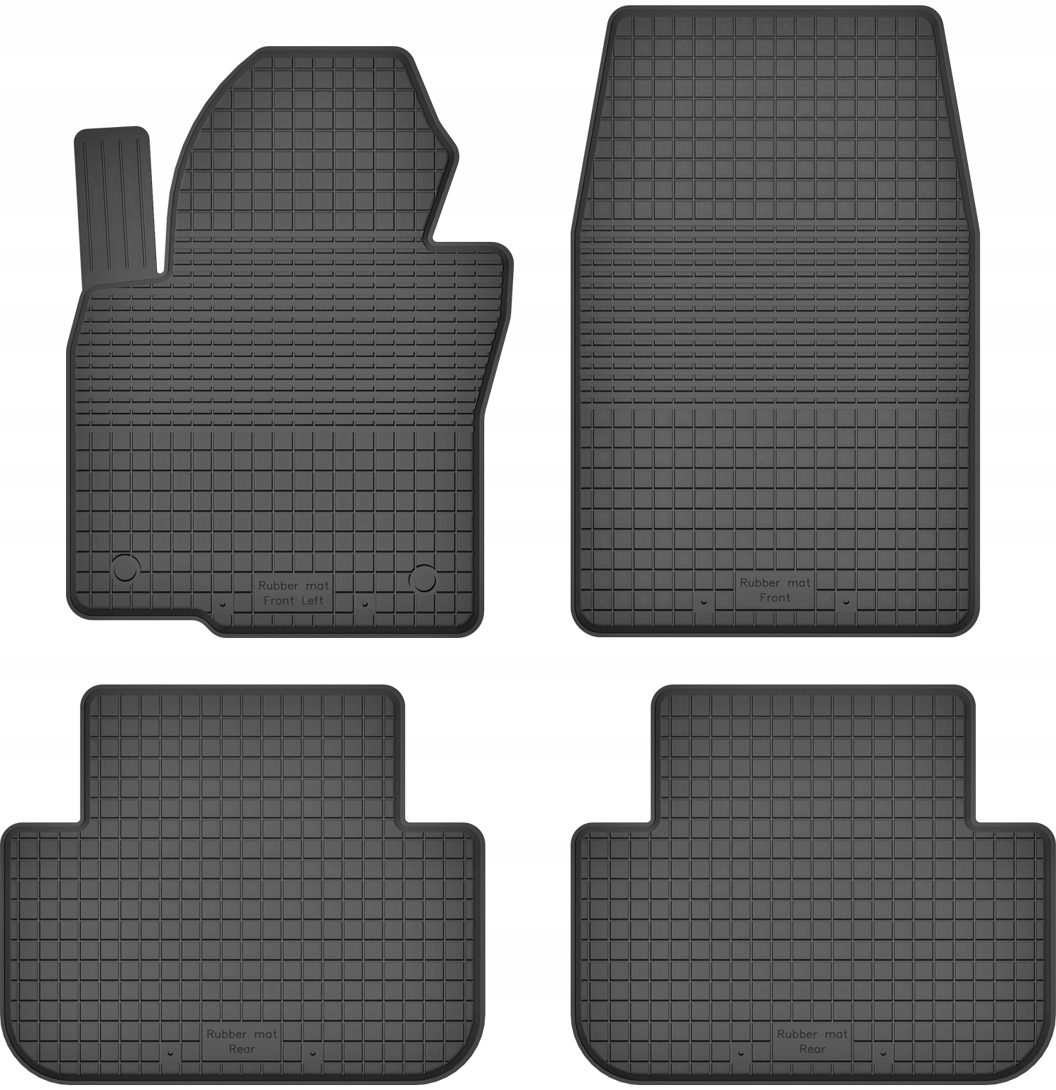 

Dywaniki gumowe korytkowe do Hyundai ix35 (10-15)