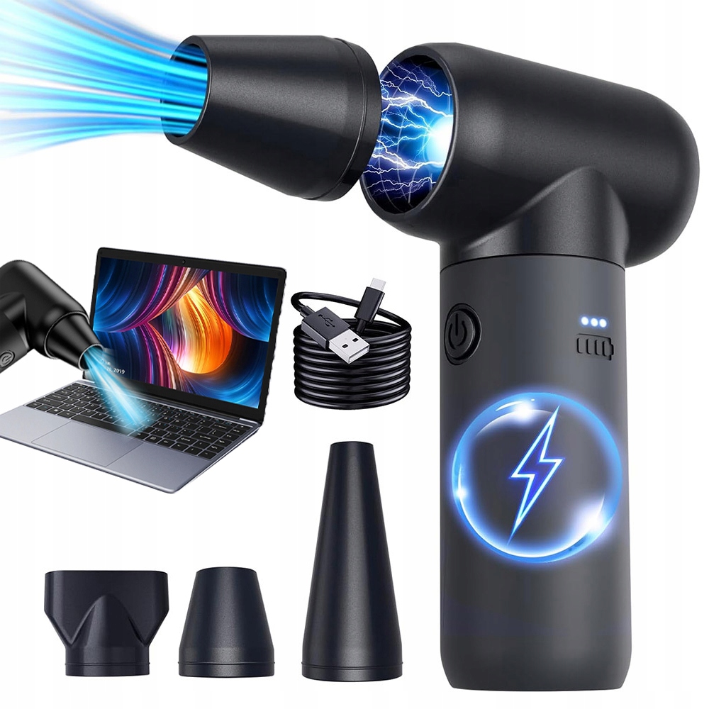 Elektrický Dmychadlo Stlačený Vzduch Kompresor Air Duster Na Prach