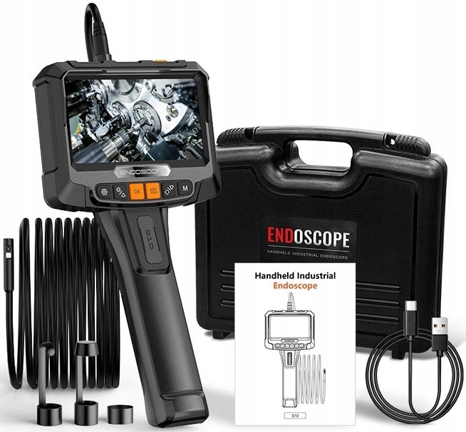 Anesok G10 Inšpekčná endoskopická kamera 2xFull Hd, 5M, 7LED, priemer 5,5MM