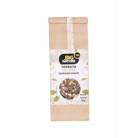 Herbata zielona SĄSIEDZKA POMOC 50g - BIG NATURE — 2