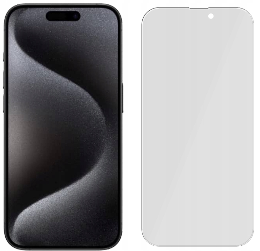 SZKŁO HARTOWANE MATOWE DO APPLE IPHONE 15 PRO | SZYBKA 9H Stan opakowania oryginalne