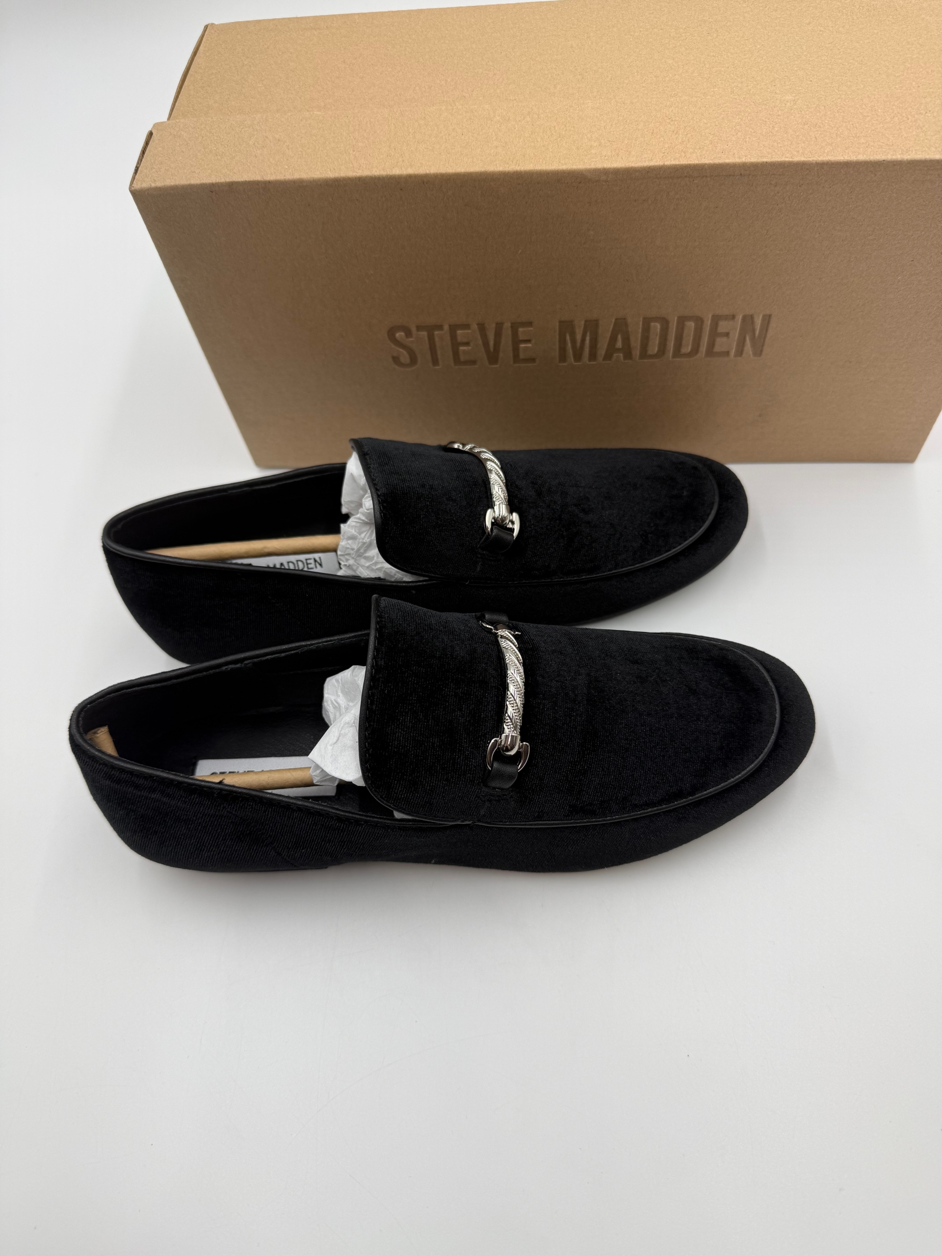 Sametové, velurové mokasíny Steve Madden 39