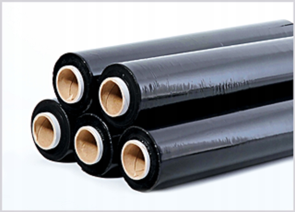 FOLIA STRETCH 5X1,5KG CZARNA STRECZ STRECH CZARNY Marka inny