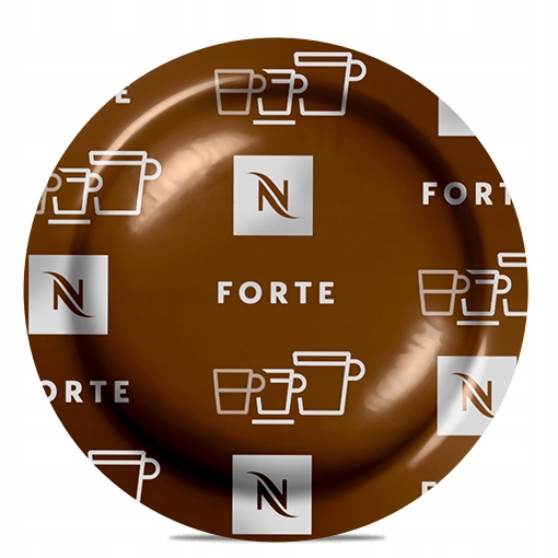 Kapsułki Nespresso Forte Płaskie Business Professional 50 Faktura