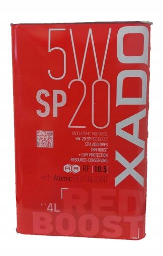 Xado Atomic Oil Red Boost 5W20 Sp 4L Xa 26288