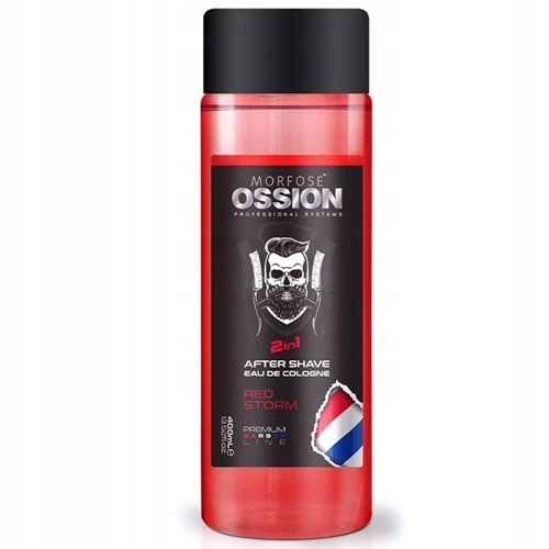 MORFOSE AFTER SHAVE COLOGNE 2w1 RED STORM WODA KOLOŃSKA PO GOLENIU 400ML