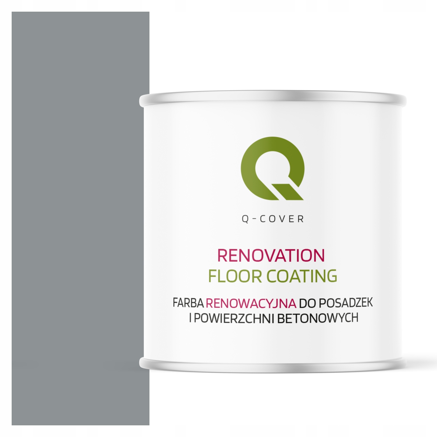 Barva Pro Renovaci Podlah Z Betonu Garáž Šedá Ral 7045 Polomatná 2,5 L