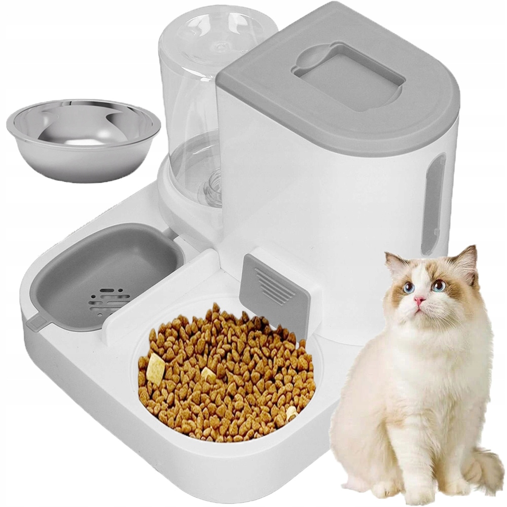 Dávkovač Automatický Zásobník Na Krmivo Vody Pro Psa Kočku Miska Napáječka
