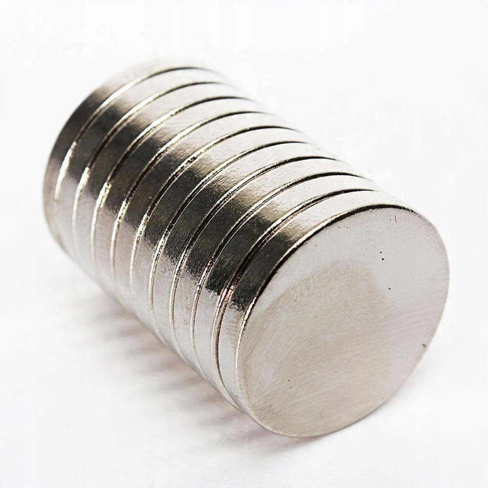 

Mocny Magnes Neodymowy Walcowy 8X1,5MM 10SZT