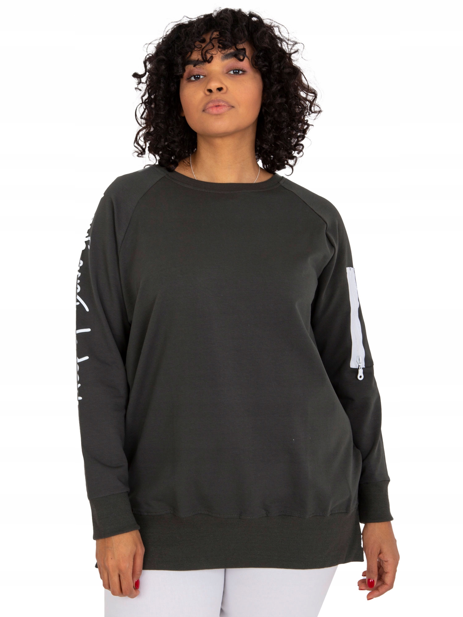 

Modna Tunika Damska Dresowa plus size