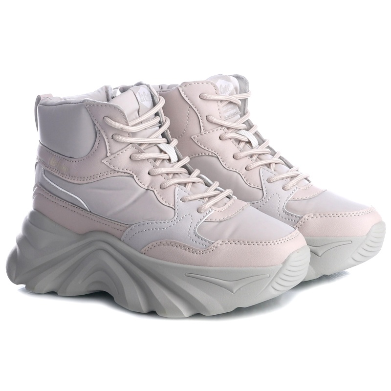 Dámské dámské kotníkové boty Lee Cooper LCJ-24-47-3155L Beige teplé VEL.39