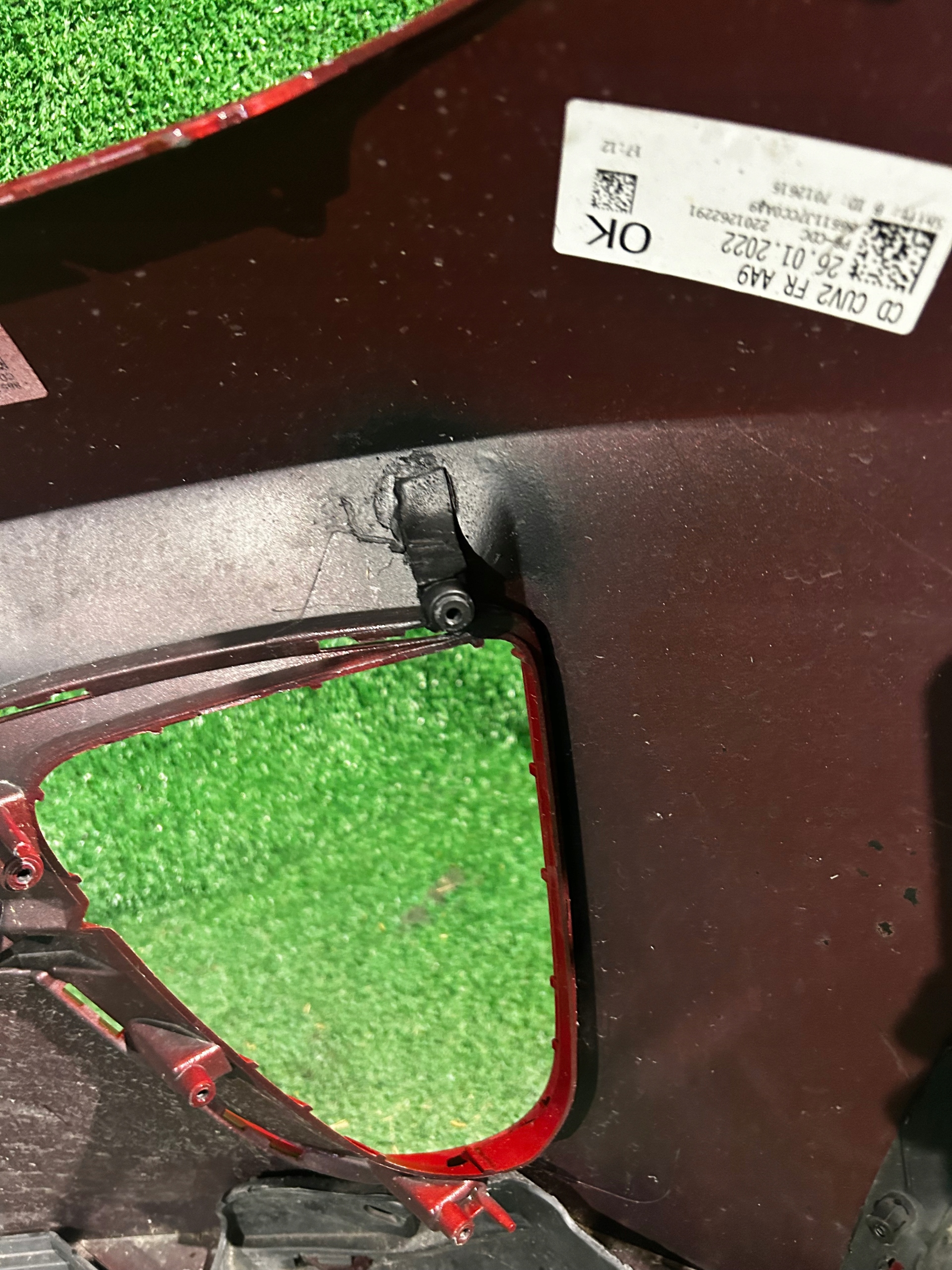 front bumper KIA X-CEED LIFT nr.491