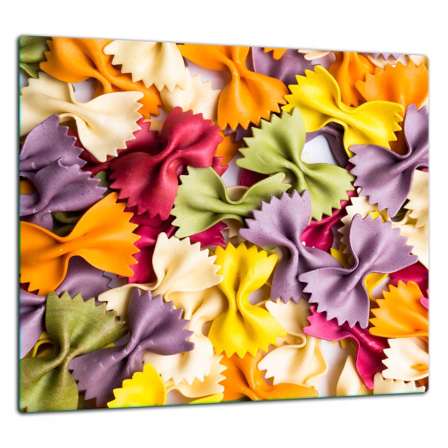 Skleněná Ochranná Deska Panel Lepidlo 65x60 Těstoviny Lacobel 7v1