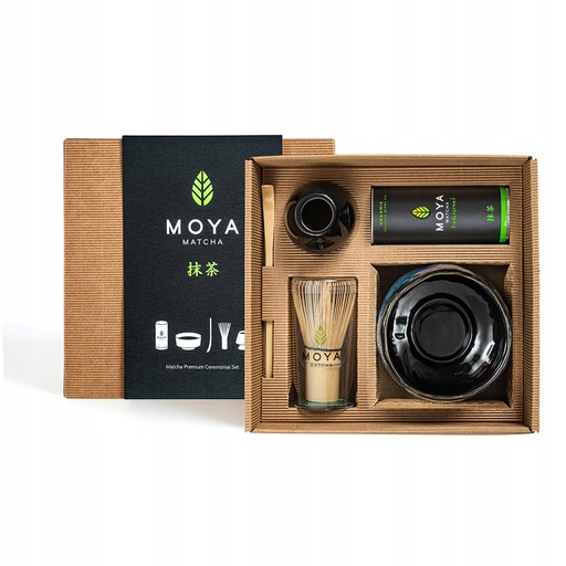 Levně Ceremoniální sada na matcha Moya Matcha Tradiční a šálek Taro
