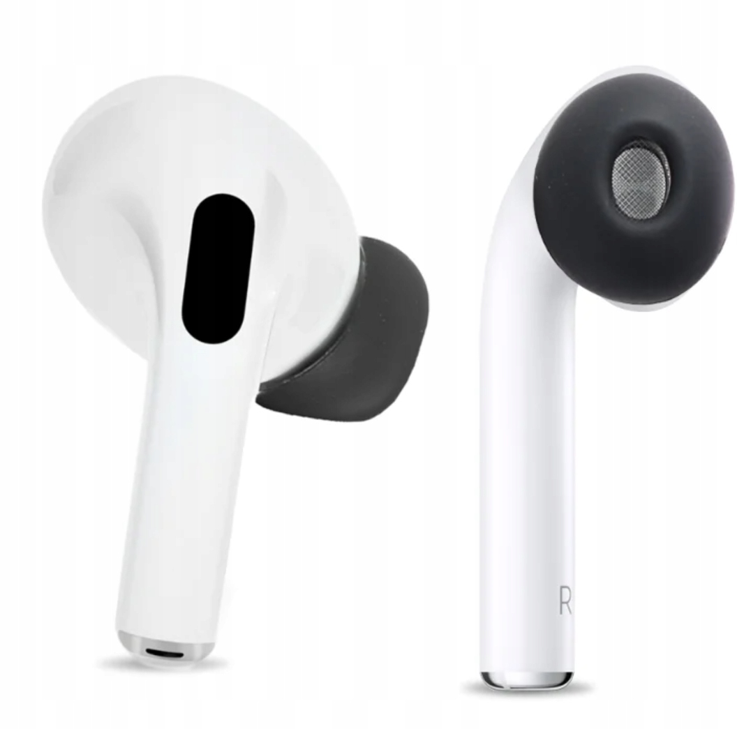 GUMKI NAKŁADKI DOUSZNE DO APPLE AIRPODS PRO S M L Kolekcja NAKŁADKI PREMIUM