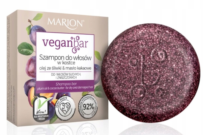 

Marion Szampon do włosów w kostce śliwka kartonik