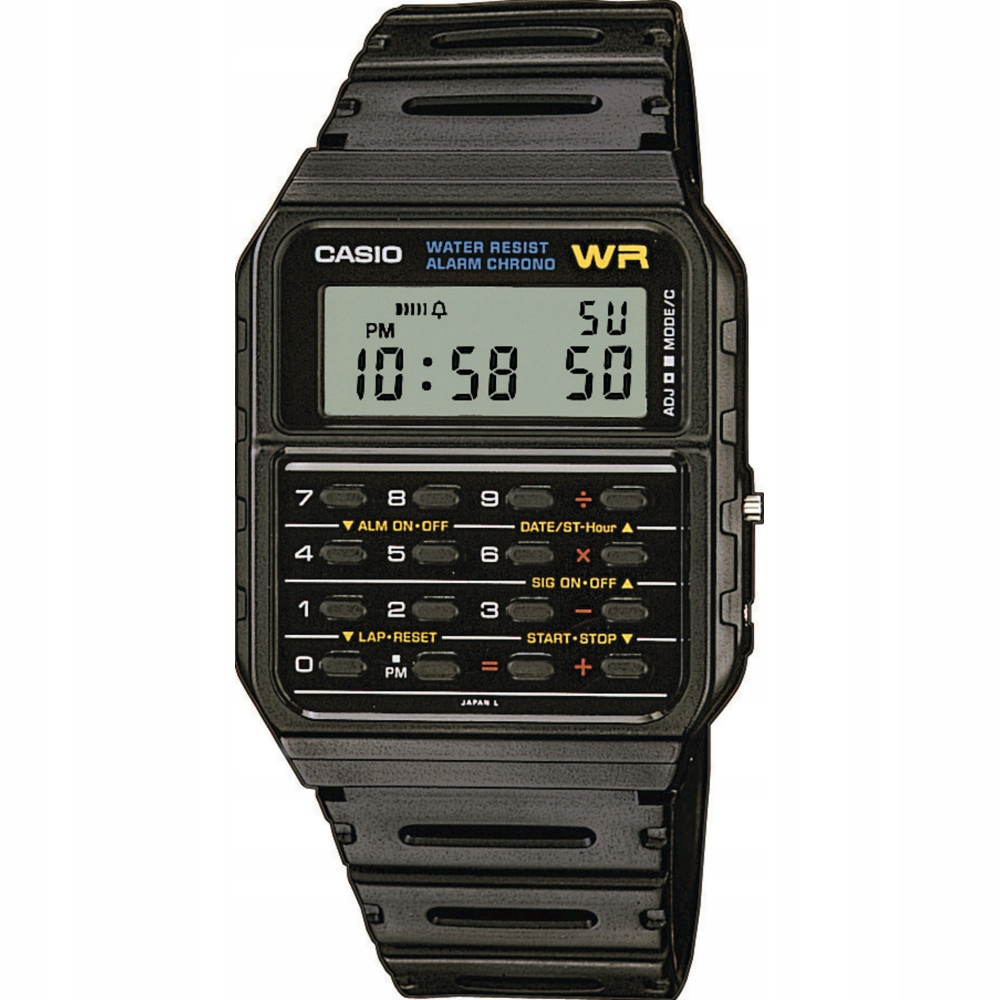 Hodinky Casio Vintage CA-53W-1ER černé