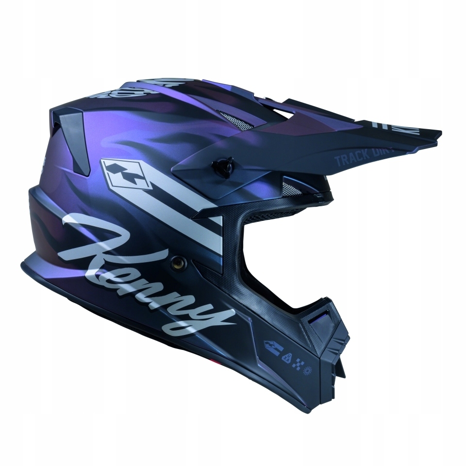 Kenny Racing Prilba Cross/enduro Track Graphic Dirt Veľkosť S ()