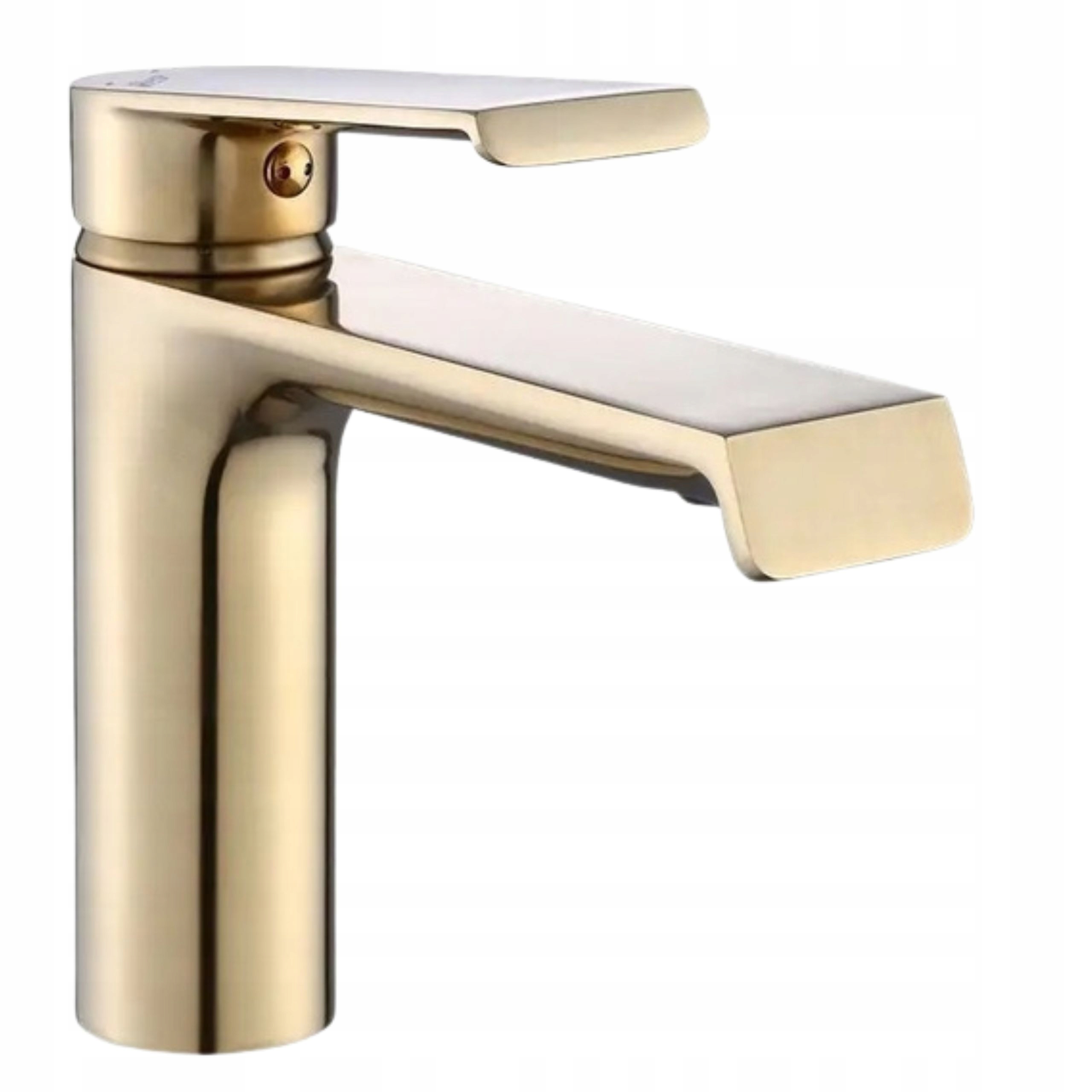 Rea Umývadlová Batéria Hass Zlatá Brúsená Nízka Do Kúpeľne