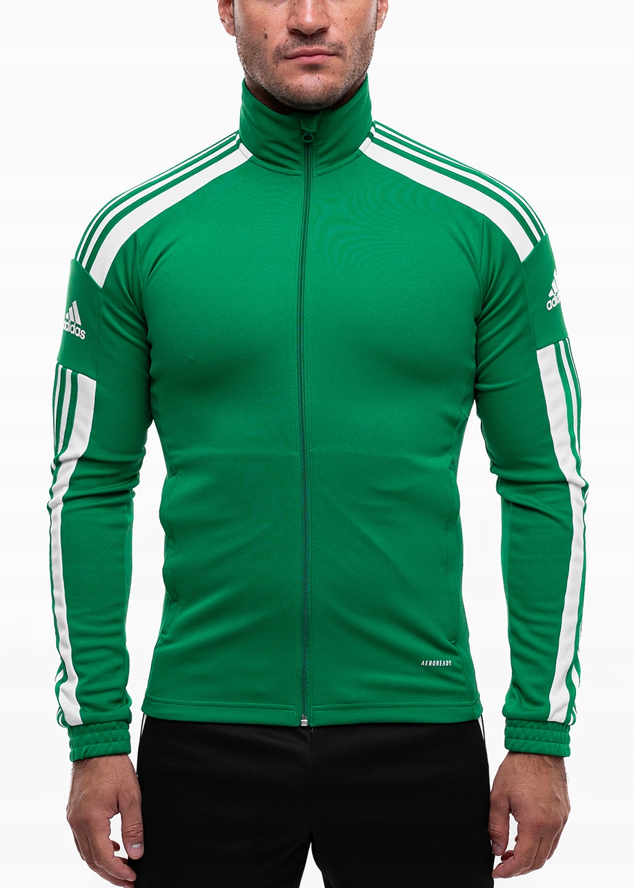 adidas pánská mikina s rozepínacím tréninkovým logem Squadra 21 vel M