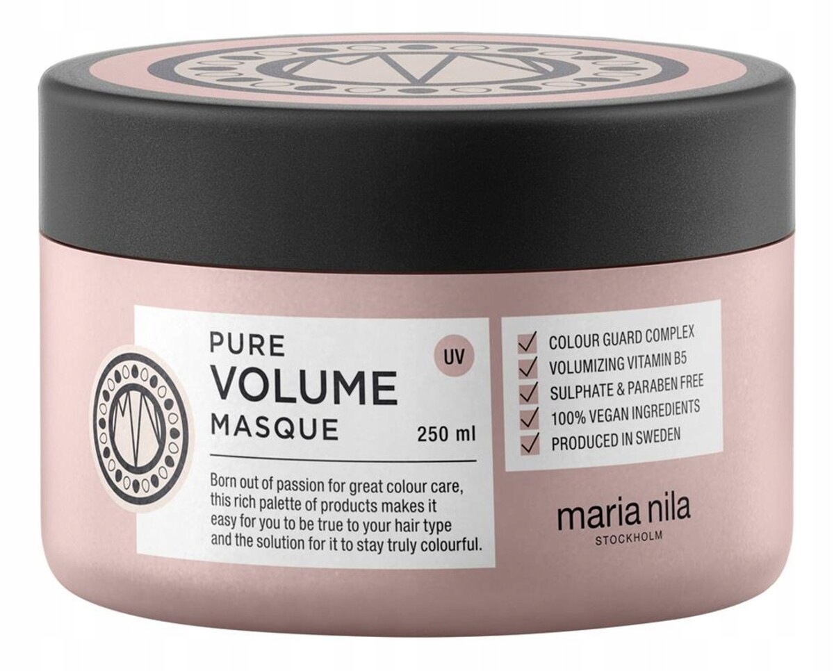 Maria Nila Pure Volume Maska pro objem pro jemné vlasy 250ml