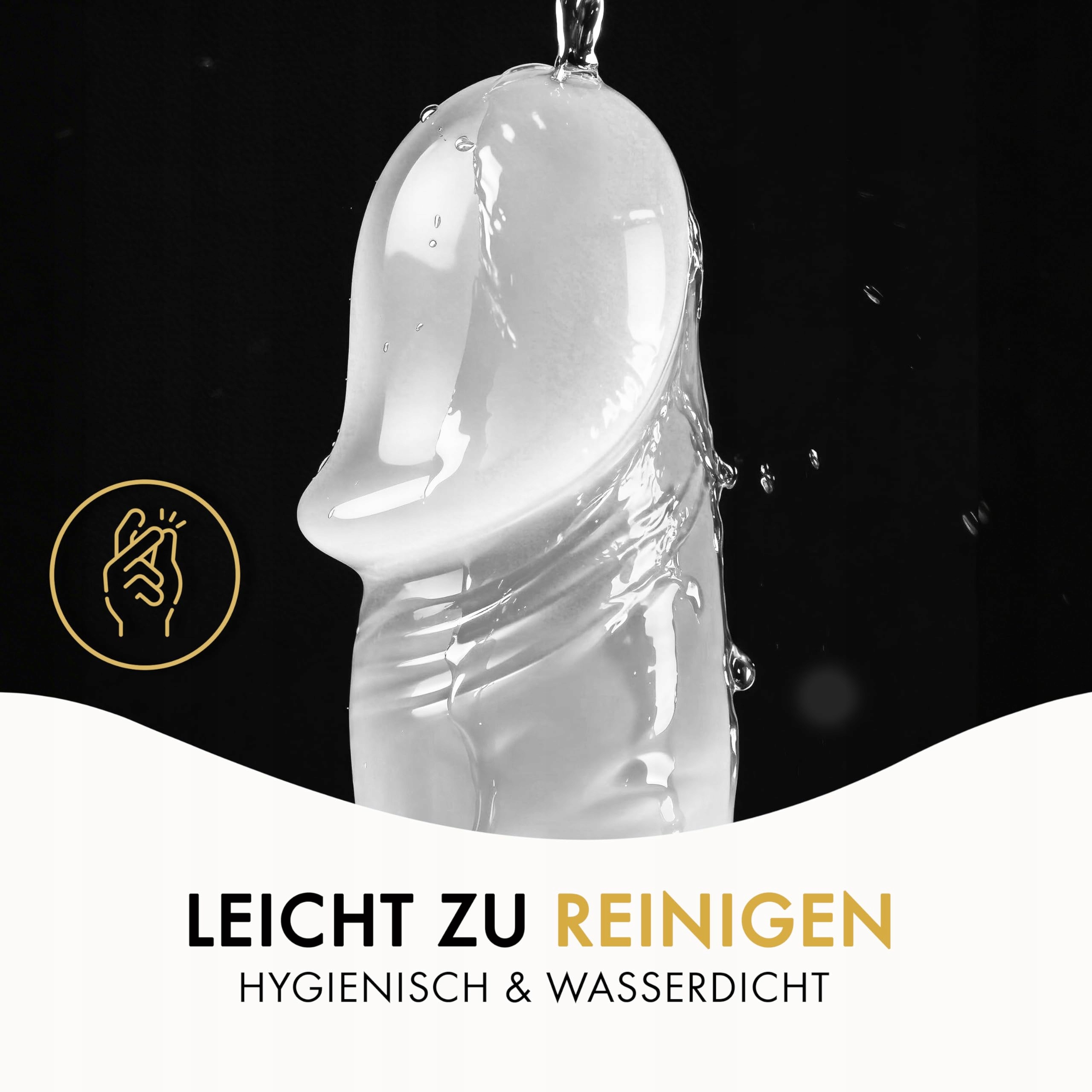 LIEBESFREUNDE Realistyczny Dildo 20 cm z Przyssawką Medyczny Silikon — miniatura 7