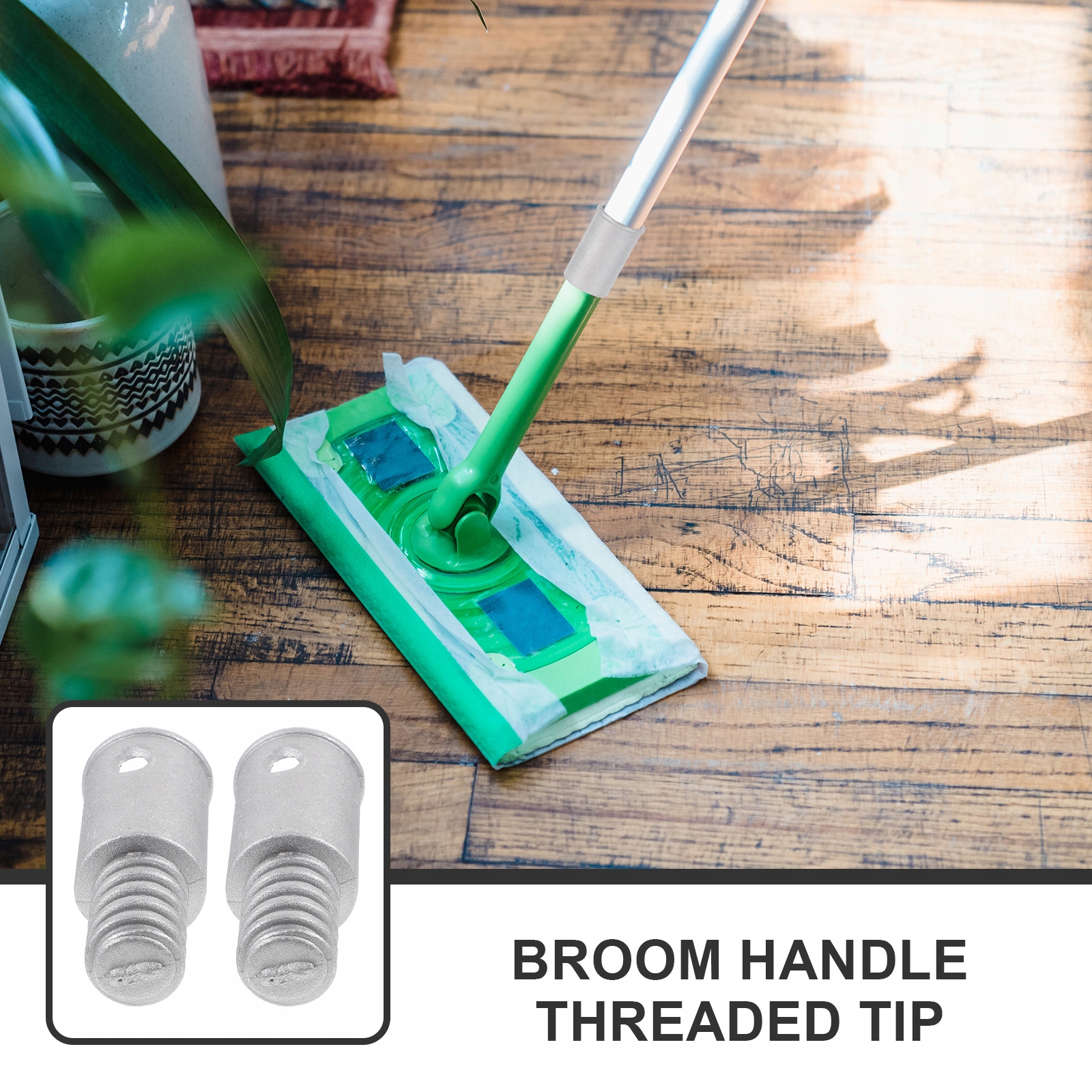 WYMIENNE KOŃCÓWKI GWINTOWANE DO RĄCZKI MIOTŁY POPRAW WYDAJNOŚĆ I TRWAŁOŚĆ Rodzaj inna