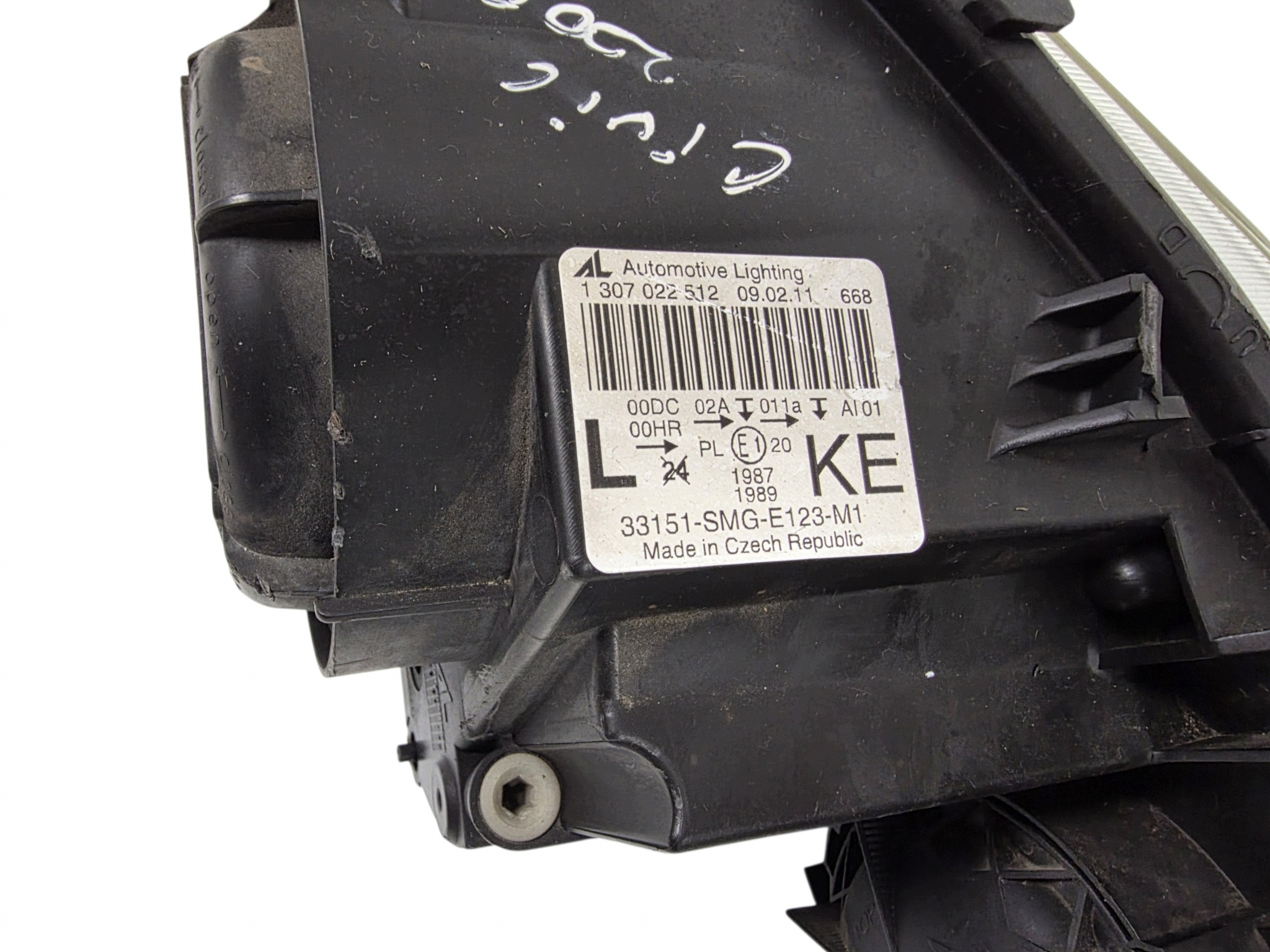 HONDA CIVIC VIII UFO XENON KSENON light front left 33151-SMG-E123-M1