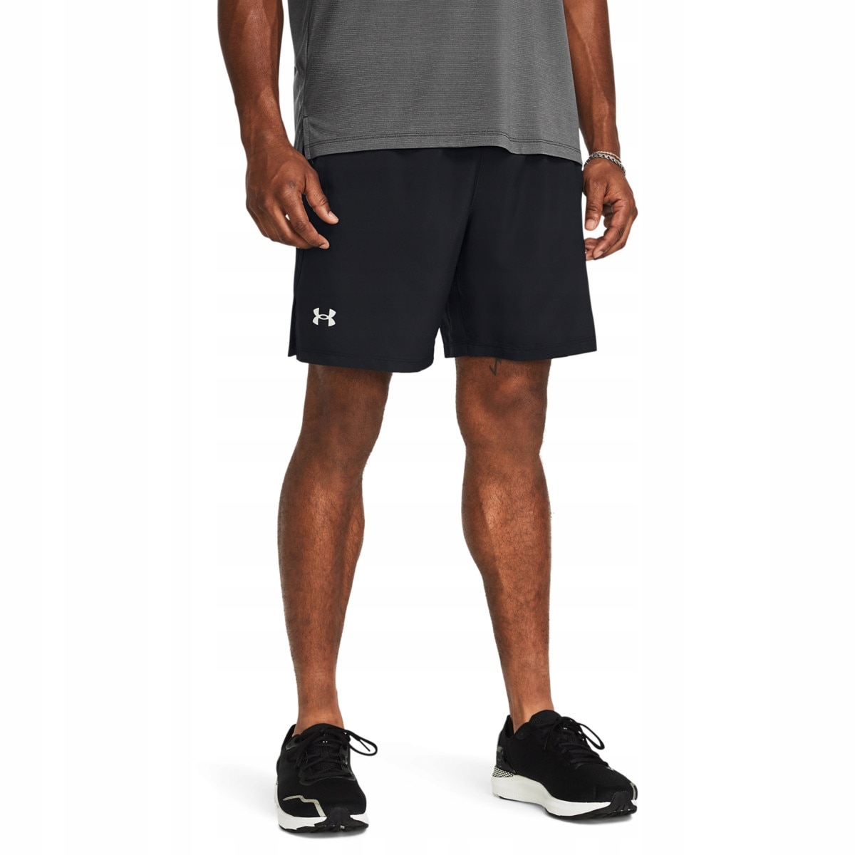 Under Armour Kraťasy Ua Launch 7'' Shorts-blk černá