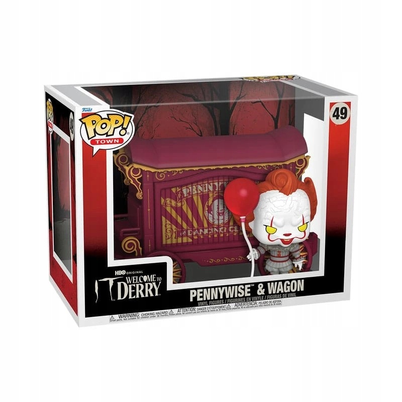 Funko Pop! Town 49 Welcome to Derry: Pennywise a wagon