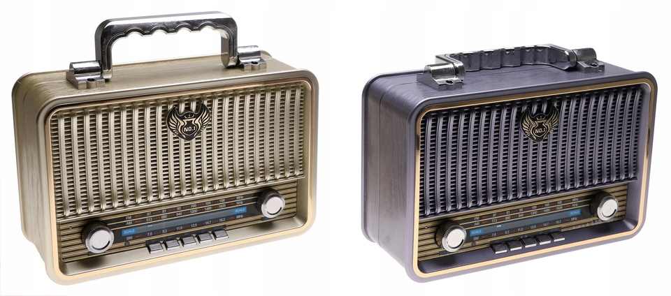 Radio PRZENOŚNE RETRO R20 FM Bluetooth MP3 USB AKU EAN (GTIN) 6971940428091