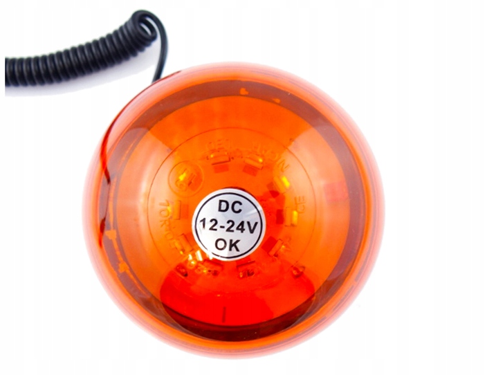 KOGUT OSTRZEGAWCZY POMARAŃCZOWY LAMPA LED 12V/24V Typ samochodu Samochody ciężarowe Samochody dostawcze Samochody osobowe