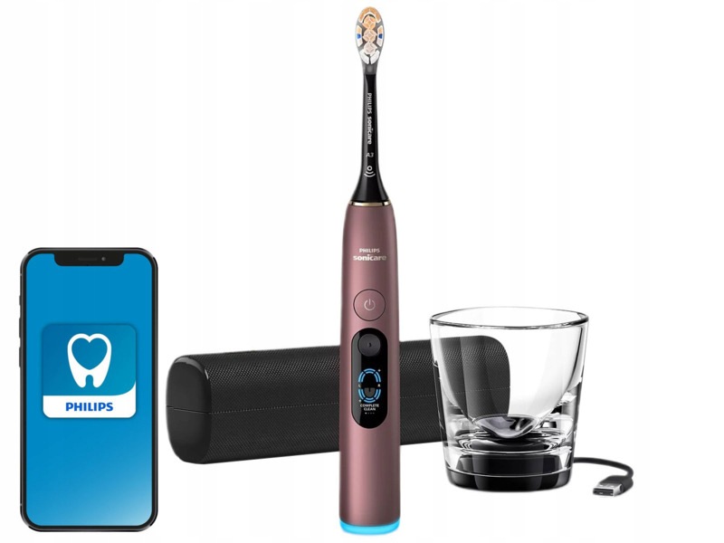 Szczoteczka soniczna Philips Sonicare DiamondClean 9000 HX9213/85 Różowa